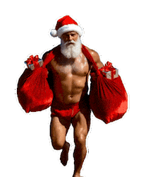 Christmas In July Sticker Sticker by TresorsDuMonde.ca
