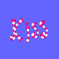 omerstudios kiss typography expression omer GIF