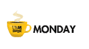 coffee monday Sticker by UW-Milwaukee