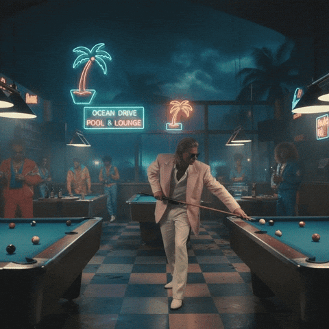 Miami Vice Pink GIF by Jukebox Saints