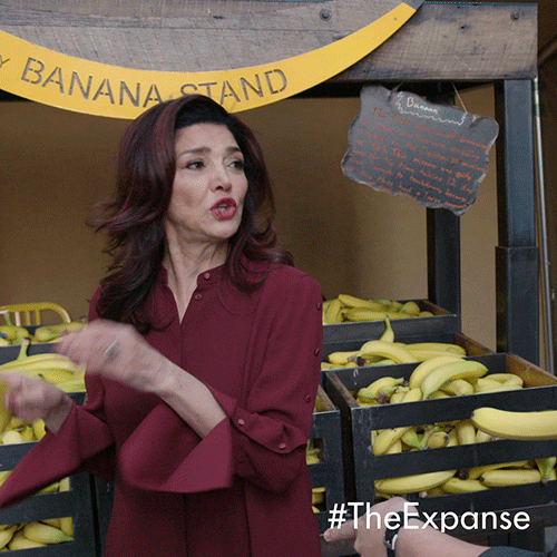 the expanse banana GIF by Amazon Prime Video