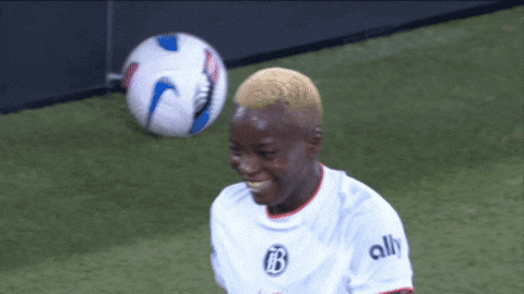 Goalcelebration Smile GIF by National Women's Soccer League