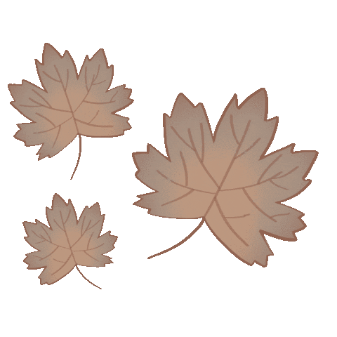 Autumn Hojas Sticker