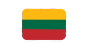 Flag Lithuania Sticker by EmojiVid