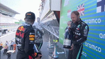 Champagne Drinking GIF by Formula 1