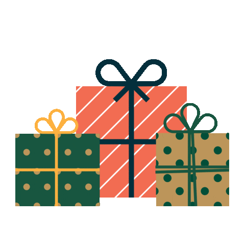 Christmas Present College Sticker by William & Mary