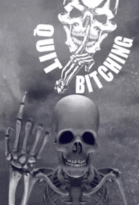 quitbitchingcoalition skulls quitbitching GIF