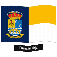 Flag Spain Sticker by Formación Ninja