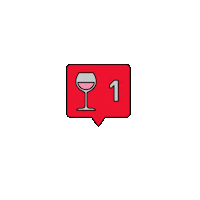 ladies wine design Sticker by jessicavwalsh