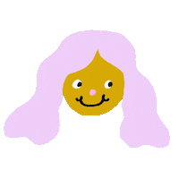 Happy Girl Sticker by kristen barnhart