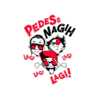 SeIndonesia_idn sei sapi pedes slank Sticker