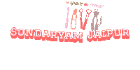 Sondaryam makeup cosmetics skin care haircare Sticker