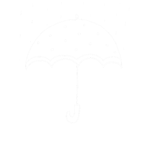 meeracles giphyupload rain doodle umbrella Sticker