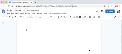 TestClaudia giphyupload google autocorrect google docs GIF
