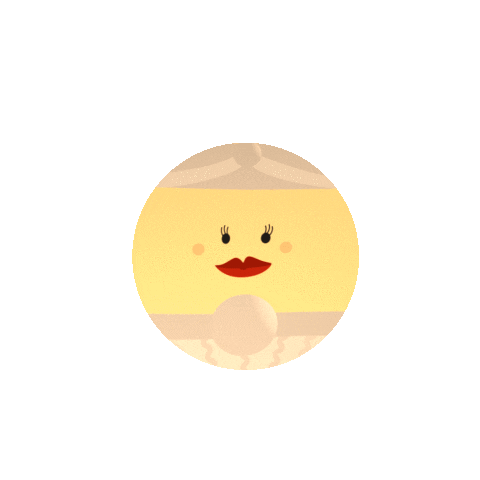 Jump Wink Sticker