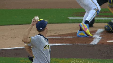 Pitching Milwaukee Brewers GIF by MLB