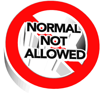 No Normal Stickers - Find & Share on GIPHY