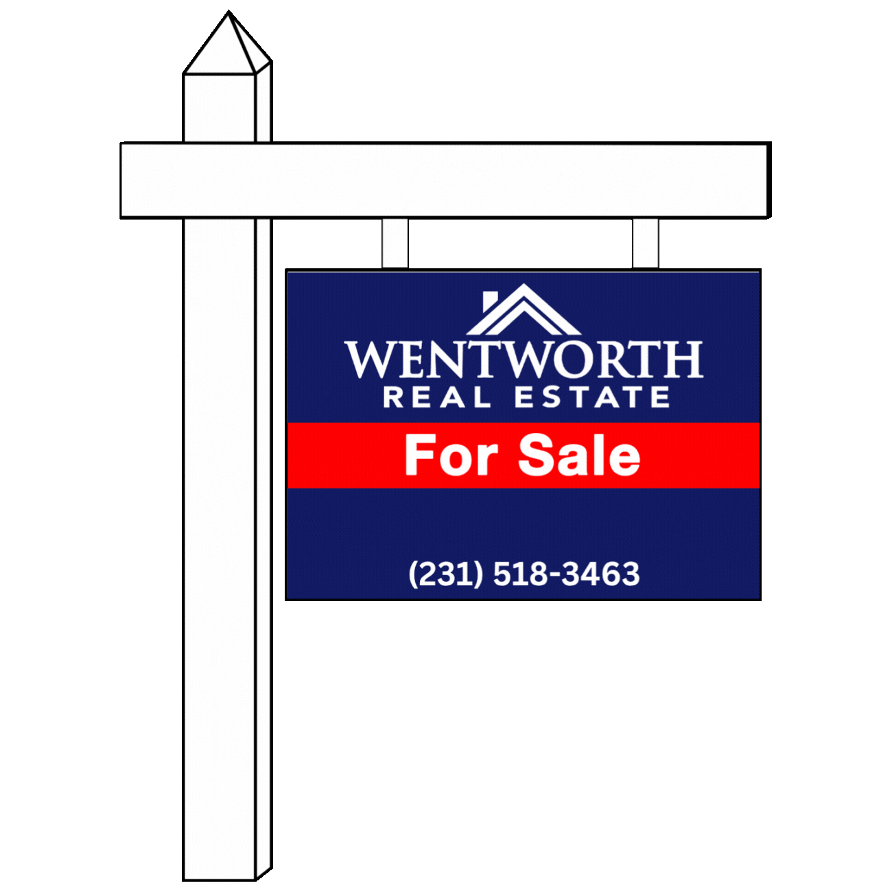 Sign Wreg Sticker by WentworthRealEstate