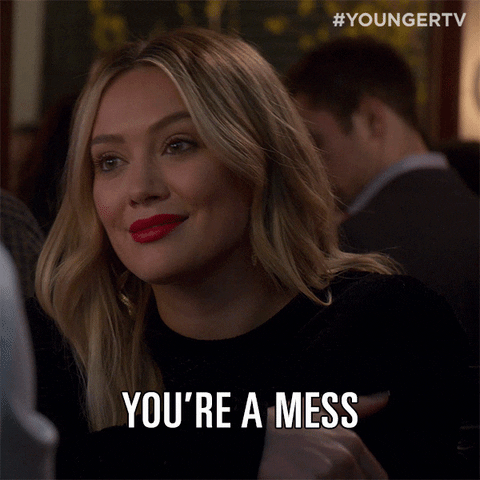 Mess Kelseypeters GIF by YoungerTV