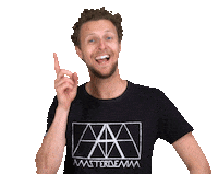 Dj Curly Hair Sticker by Amsterdenim