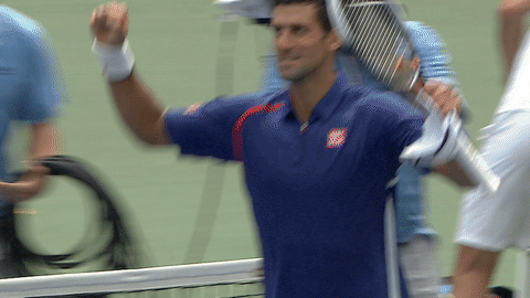 novak djokovic GIF by US Open