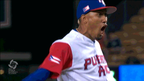 puerto rico wbc GIF by MLB