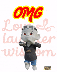 Surprise Wow GIF by Zhot