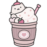 Cat Pink Sticker