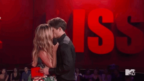 Tanner Buchanan Kiss GIF by MTV Movie & TV Awards