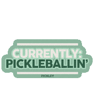 Pickle Ball Sticker by Pickley