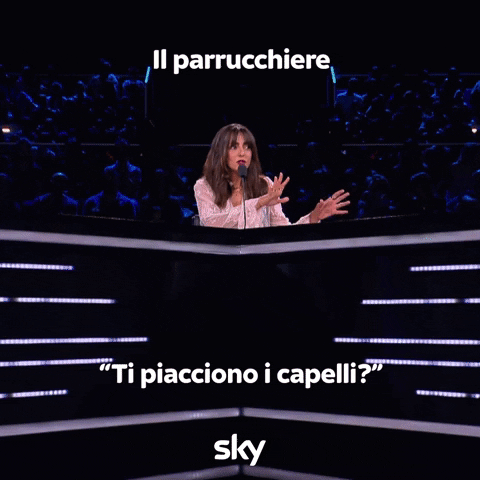 Parrucchiere Ambraangiolini GIF by Sky Italia