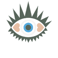 Eye Love Sticker by bykindpeople