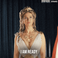 I Am Ready Here We Go GIF by Spartacus