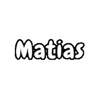 Mati Nombre Sticker by Fresa Creativa
