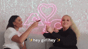 Hey Girl Pink GIF by Lime Cartel