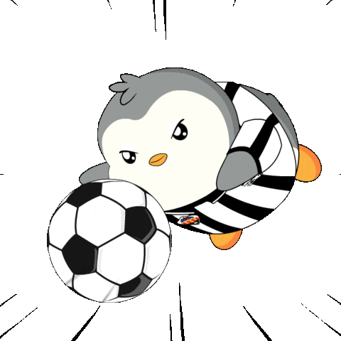 Football Save Sticker by Pudgy Penguins