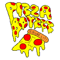pizza los dumpies Sticker by deladeso