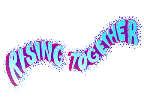 SophieYo giphyupload rising together sunrisechallenge teambrightballoons Sticker