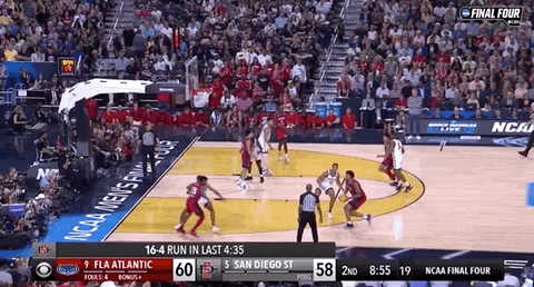 College Hoops Sport GIF by NCAA March Madness