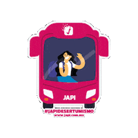 japimexico japi japidesertumismo japiautobuses japimexico Sticker