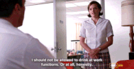 mad men i should not be allowed to drink at work functions GIF