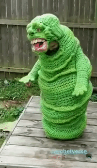 Epic Crochet Slimer Costume