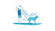 Dog Travel Sticker by South Walton