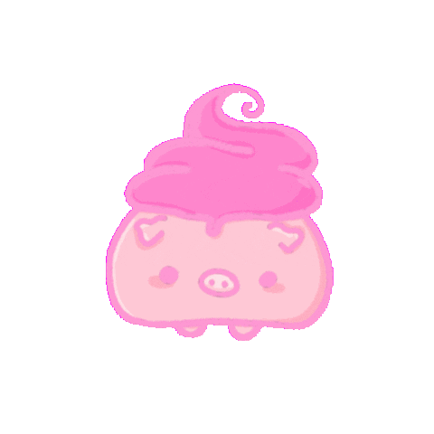 Pink Pig Sticker