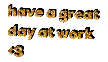 Have A Great Day At Work Sticker by Alissandra