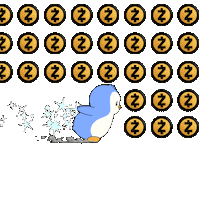 Crypto Penguin Sticker by Pudgy Penguins