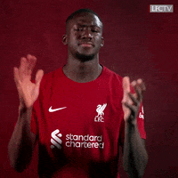 Ibrahima Konate Applause GIF by Liverpool FC