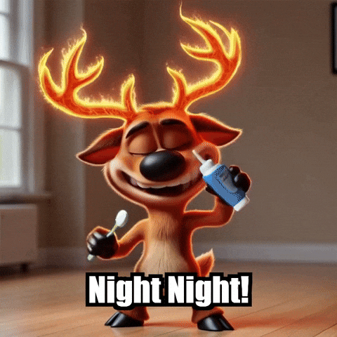 Night Night Sleep GIF by elkijahspark