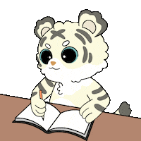 Bitcoin Tiger Sticker by Ordinary Frends