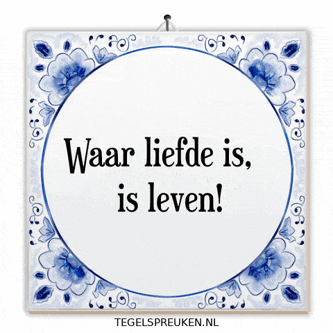 Trots Geluk GIF by Tegelspreuken.nl